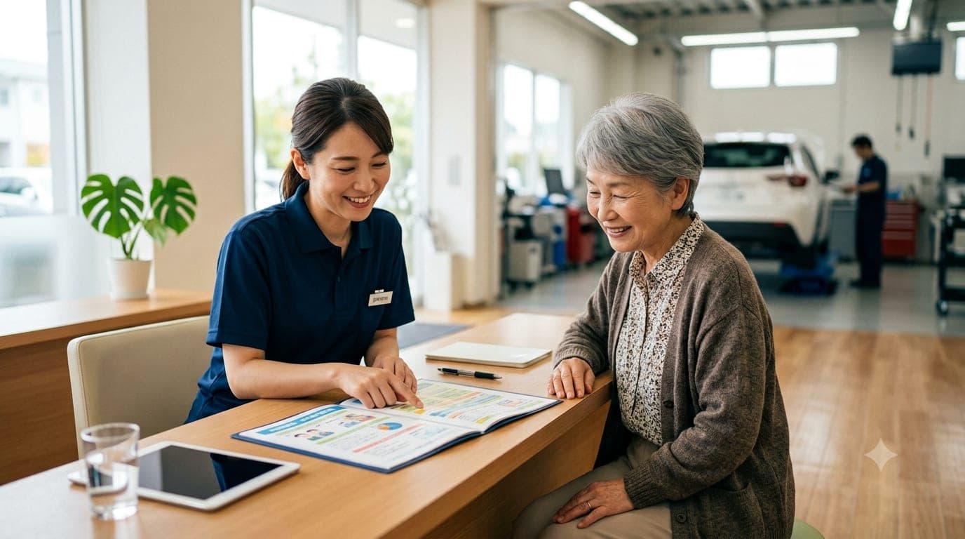 保険相談の様子